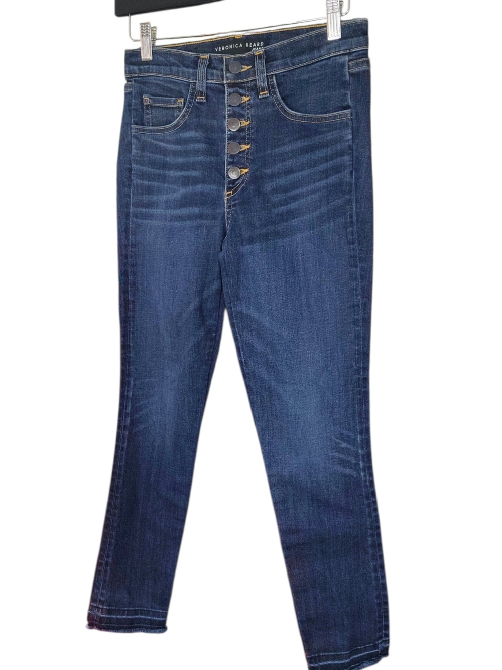 Veronica Beard Carolyn Baby Boot High-Rise Button-Fly Women's Jeans - 28